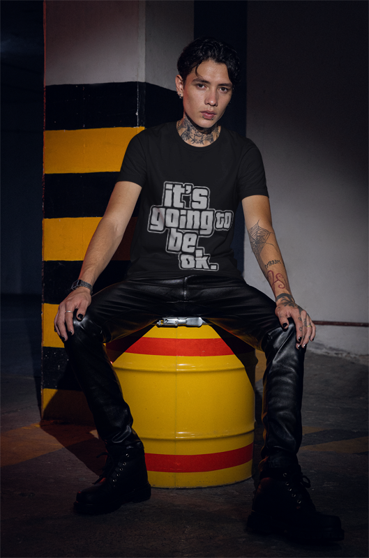 It's going to be OK (just a game) Dark tee version.
