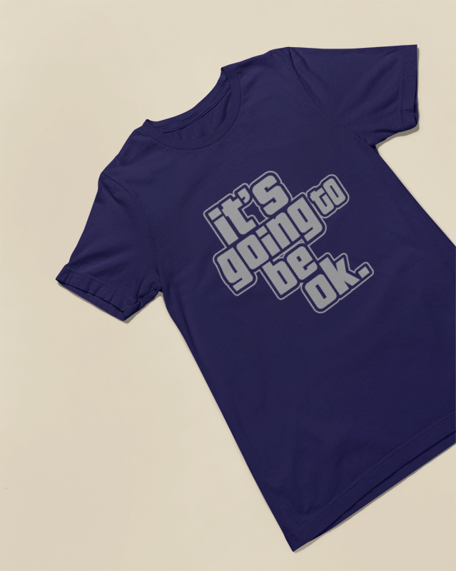 It's going to be OK (just a game) Dark tee version.