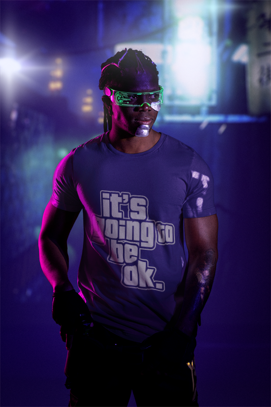 It's going to be OK (just a game) Dark tee version.